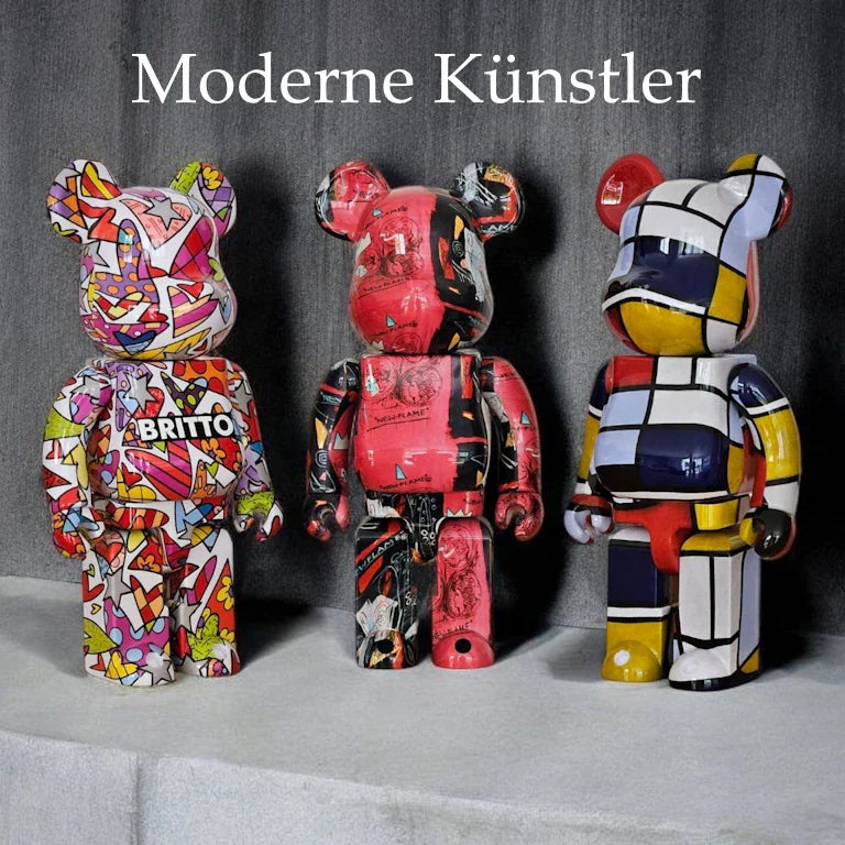 Bearbricks mit Motiven moderner Künstler Produktkategorie