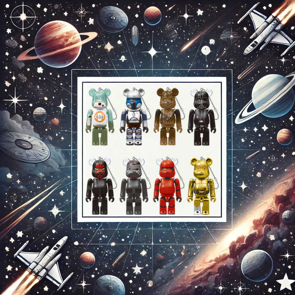 Bearbrick Happy Kuji "Star Wars Saga" (2019) Übersicht