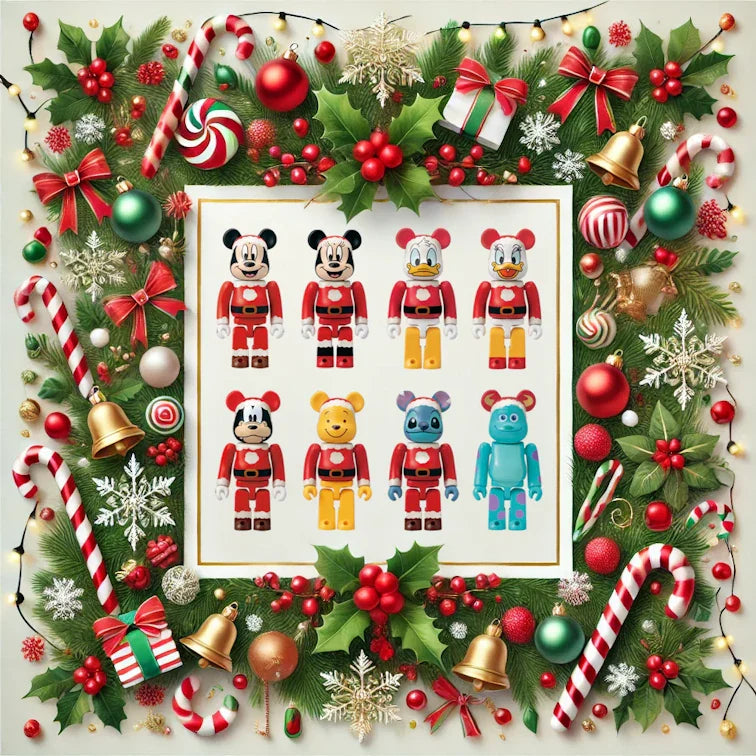 Wallpaper Bearbrick Happy Kuji 'Disney Special Ornament' (2011)