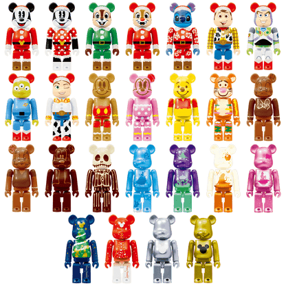 Bearbrick Happy Kuji "Disney Christmas Party" (2012) - komplette Kollektion aus 25 Einzelfiguren - MyBearBrick.de