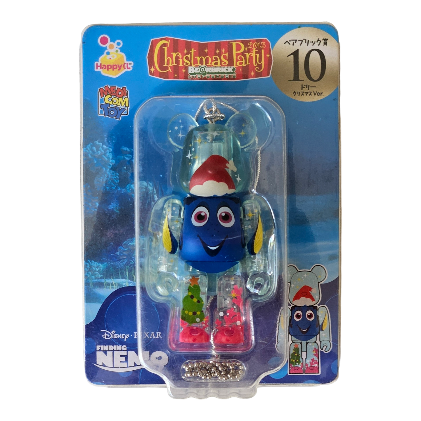 BE@RBRICK 10 - Dory Christmas Version  (100%)