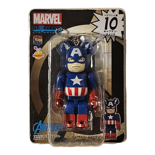 BE@RBRICK 10 - Capitaine Amérique (100%)