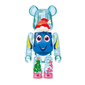 BE@RBRICK 10 - Dory Christmas Version  (100%)