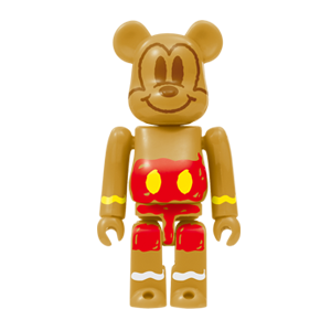 BE@RBRICK 10 - Mickey Mouse Ginger Cookie Version (100%)