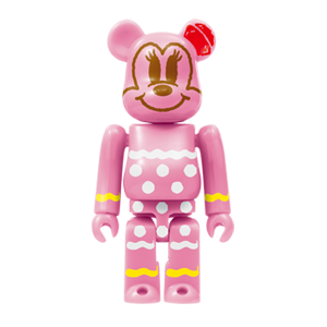 BE@RBRICK 11 - Version biscuit au gingembre Minnie Mouse (100%)