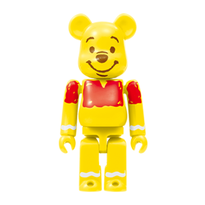 BE@RBRICK 12 - Winnie l'ourson version biscuit au gingembre (100%)