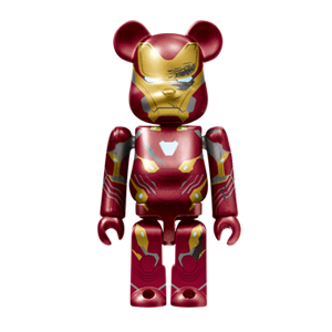 BE@RBRICK 14 - Iron Man Mark 50 version endommagée par la bataille (100%)