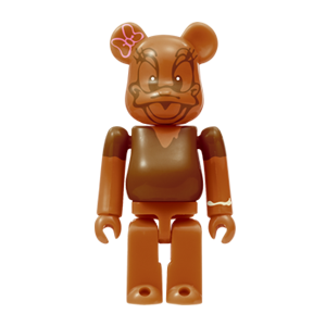 BE@RBRICK 15 - Daisy Duck Version Chocolat au Lait (100%)