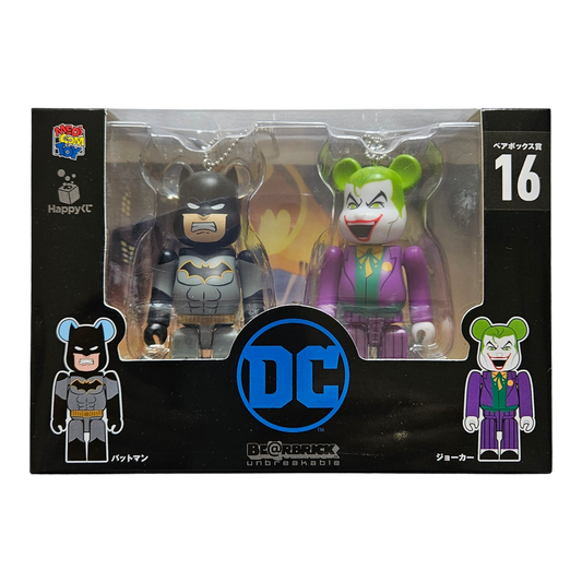 BE@RBRICK 16 - Batman et Joker (100%)