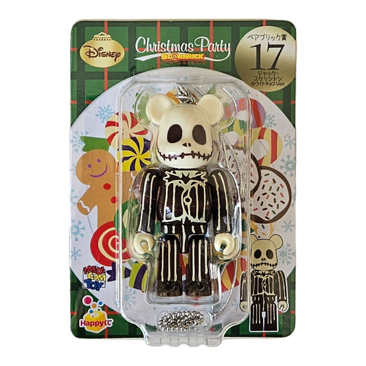 BE@RBRICK 17 - Jack Skellington White Chocolate Version (100%)