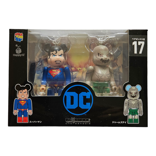 BE@RBRICK 17 - Superman et Doomsday (100%)