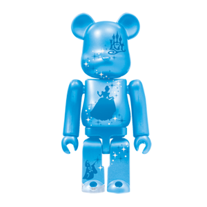 BE@RBRICK 18 - Version corps perle Cendrillon (100%)