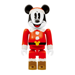 BE@RBRICK 1 - Mickey Mouse Santa Version (100%)