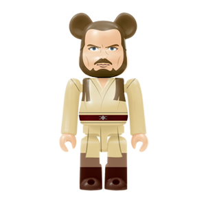 BE@RBRICK 1 - Qui-Gon Jinn (100%)