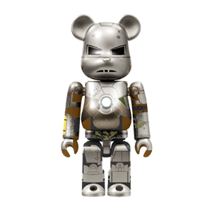 BE@RBRICK 1 - Iron Man Mark 1 (100%)