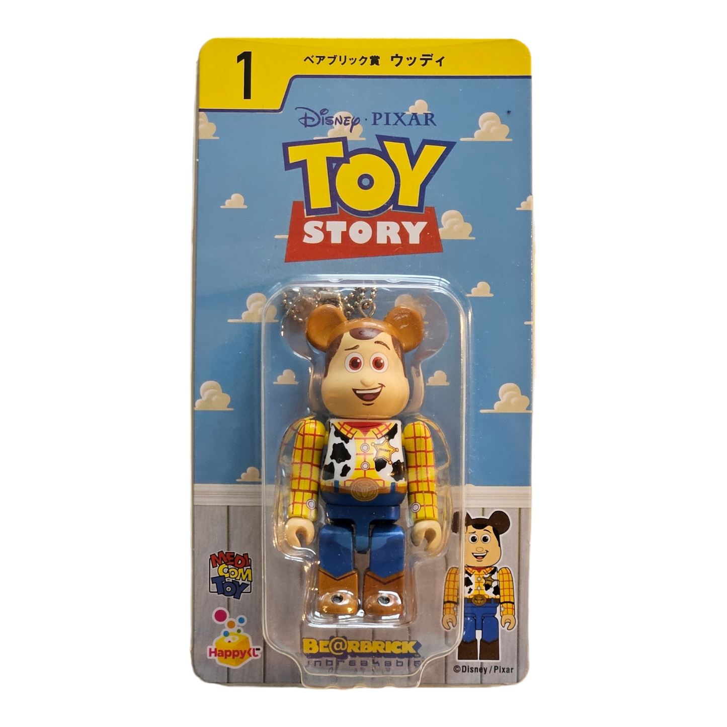 BE@RBRICK 1 - Woody [Toy Story] (100%)