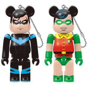 BE@RBRICK 22 - Nightwing & Robin (100%)