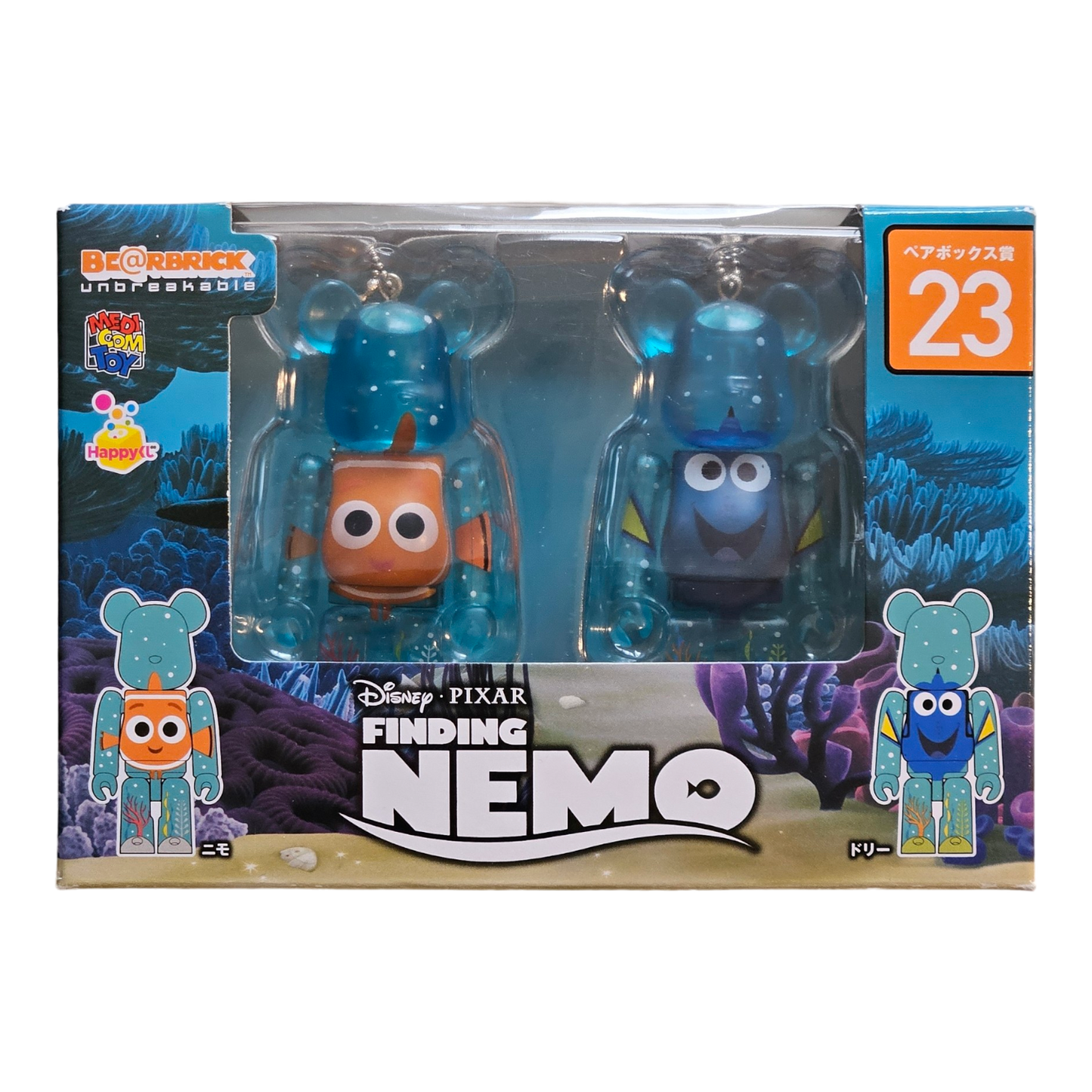 BE@RBRICK 23 - Nemo &amp; Dory [Finding Nemo] (100%)