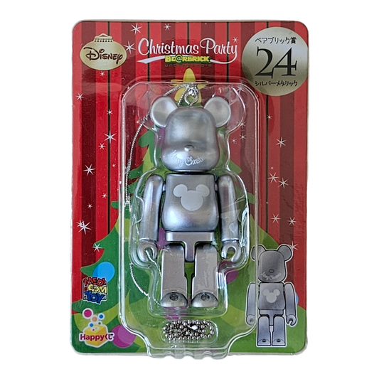 BE@RBRICK 24 - Argent métallisé (100%)