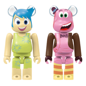 Bearbrick 24 - Joy & Bing Bong [Inside Out] (100%)