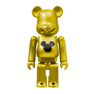 BE@RBRICK 25 - Or métallisé (100%)