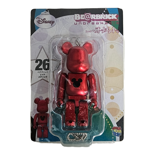 BE@RBRICK 26 - Rouge métallisé (100%)