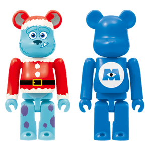 Bearbrick 28 - Sulley Santa Version & Monsters, Inc. (100%)