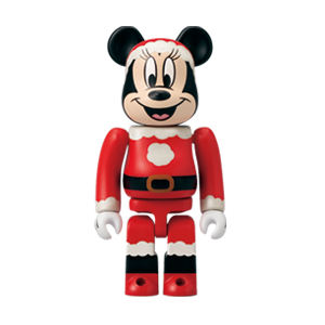 BE@RBRICK 2 - Version Minnie Mouse Père Noël (100%)