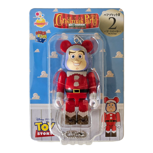 BE@RBRICK 2 - Buzz Lightyear Santa Version (100%)