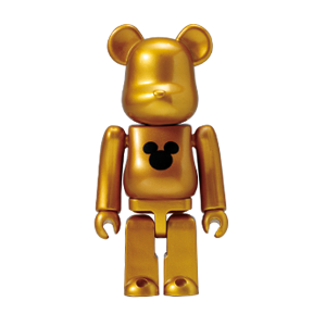 BE@RBRICK 30 - Gold Metallic (100%)