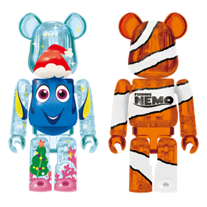 BE@RBRICK 32 - Dory Christmas Version &amp; Finding Nemo (100%)