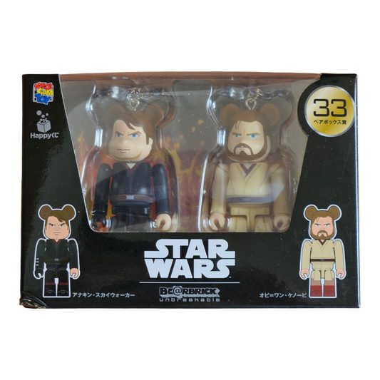 BE@RBRICK 33 - Anakin Skywalker &amp; Obi-Wan Kenobi (100%)