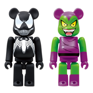 BE@RBRICK 34 - Venom &amp; Green Goblin (100%)