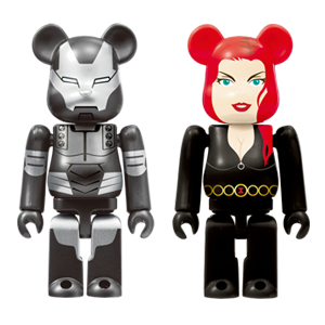 BE@RBRICK 36 - War Machine &amp; Black Widow (100%)