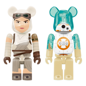 BE@RBRICK 37 - Rey &amp; BB-8 (100%)