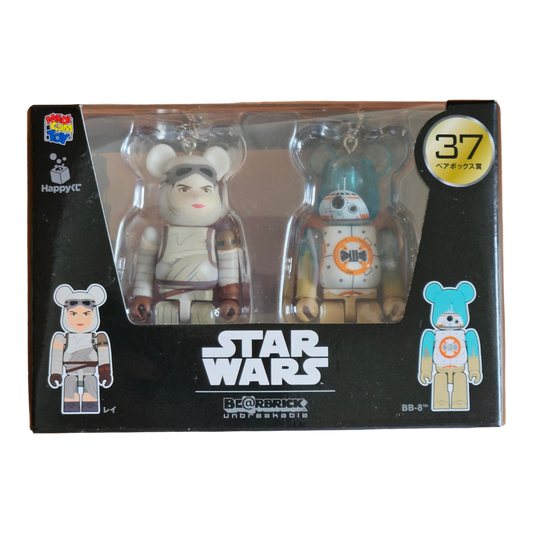 BE@RBRICK 37 - Rey & BB-8 (100%)