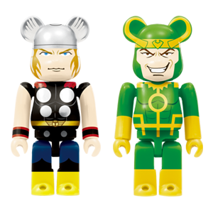 BE@RBRICK 38 - Thor &amp; Loki (100%)