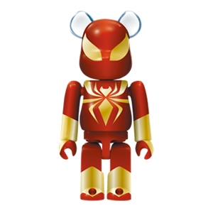 BE@RBRICK 3 - Iron Spider (100%)