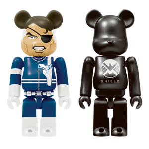 BE@RBRICK 40 - Nick Fury &amp; SHIELD (100%)