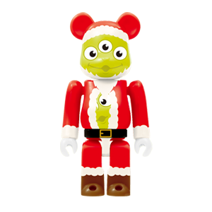 BE@RBRICK 4 - Alien Santa Version (100%)