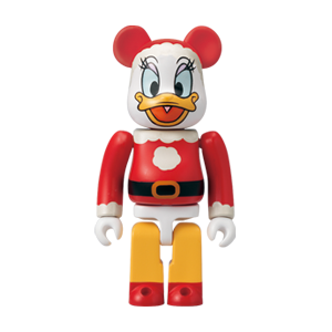 BE@RBRICK 4 - Daisy Duck Santa Version (100%)