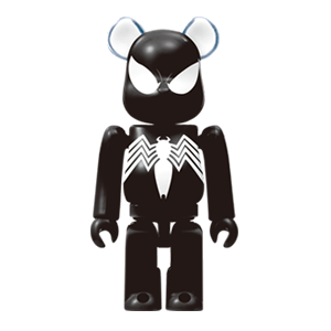 BE@RBRICK 4 - Costume Noir Spider-Man (100%)