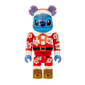 BE@RBRICK 5 - Stitch Santa Version (100%)