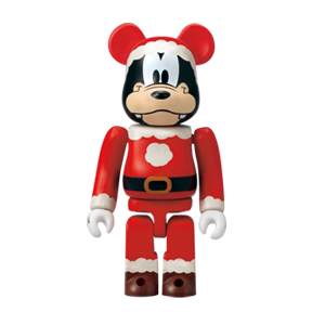 BE@RBRICK 5 - Version Dingo Père Noël (100%)