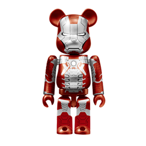 BE@RBRICK 5 - Iron Man Mark 5 (100%)