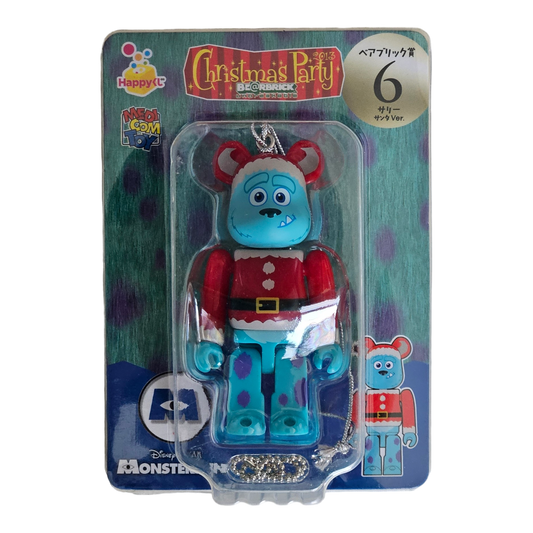 BE@RBRICK 6 - Version Sulley Père Noël (100%)