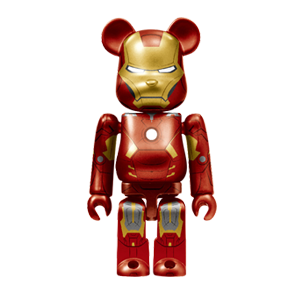 BE@RBRICK 7 - Iron Man Mark 7 (100%)