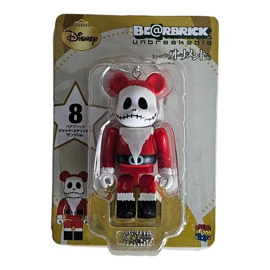 BE@RBRICK 8 - Version Père Noël Jack Skellington (100%)