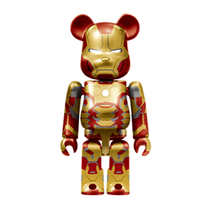 BE@RBRICK 8 - Iron Man Mark 42 (100%)