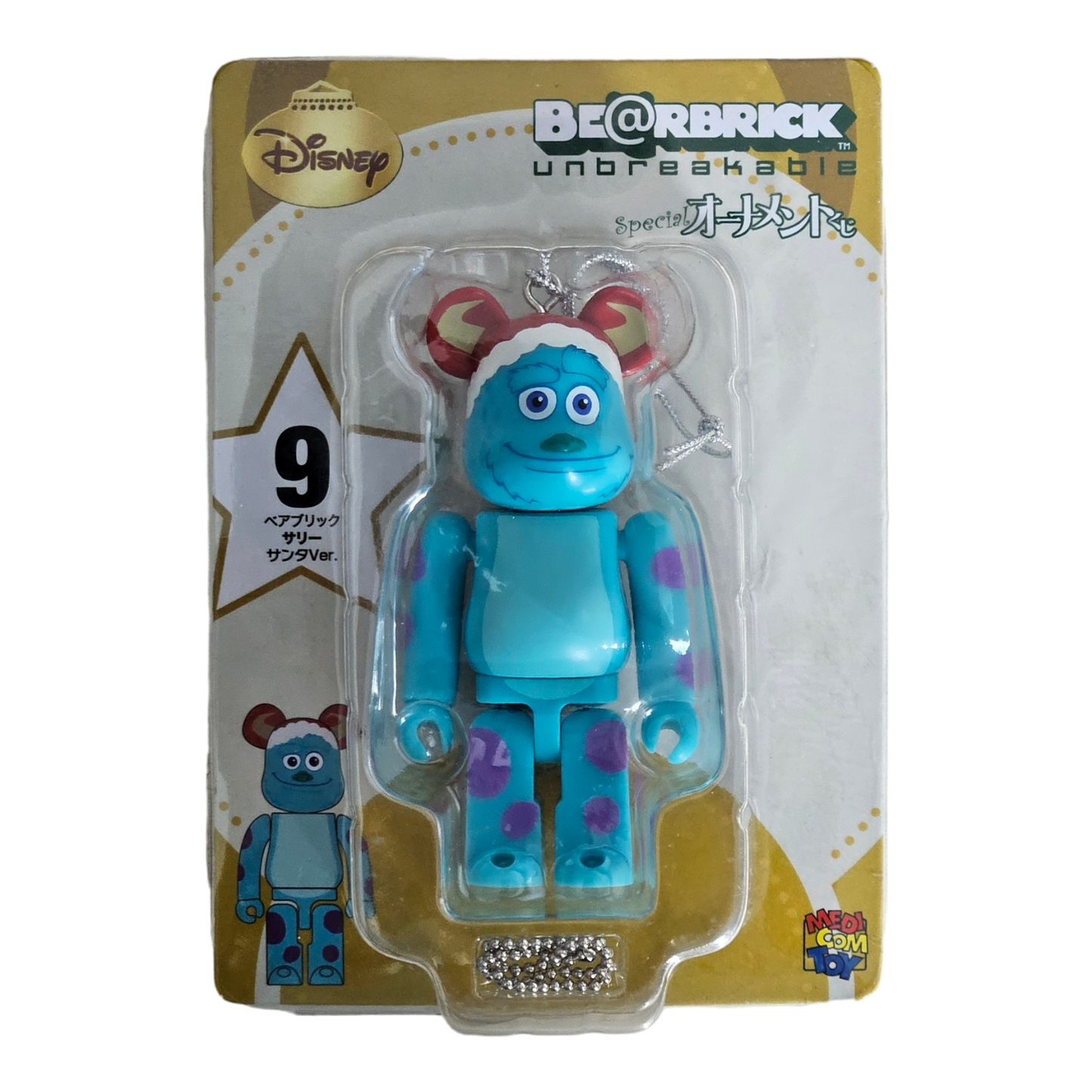 BE@RBRICK 9 - Sulley Santa Version (100%)